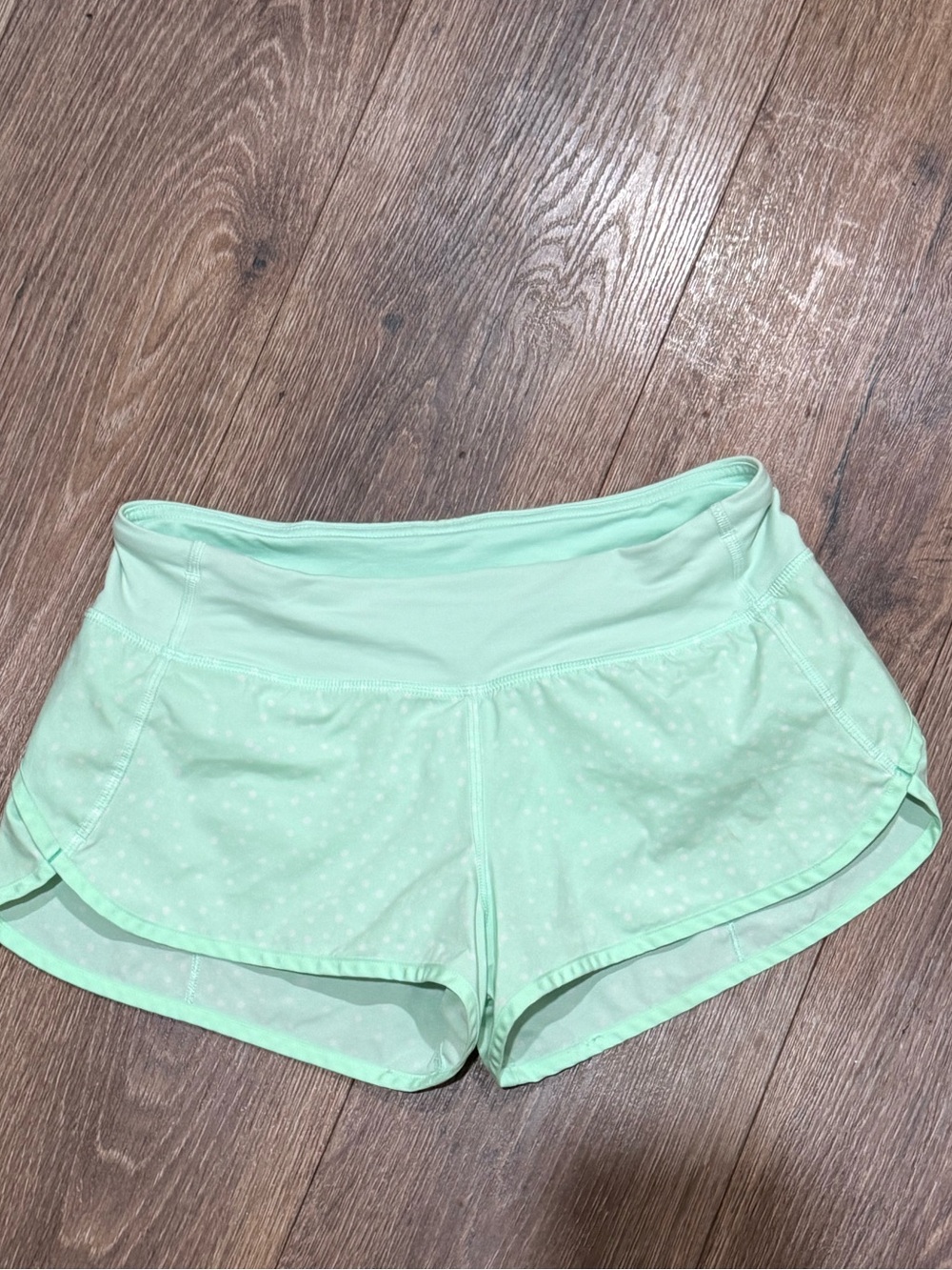 lululemon athletica Mint Green Athletic Shorts